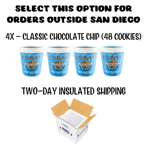 Classic Chocolate Chip (Shipping - Pack of 4)